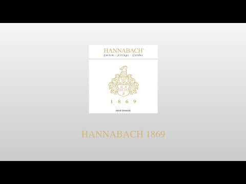 Cuerdas Hannabach para guitarra clásica Serie 1869 Carbon/Gold MHT - E6 Gold MHT (18696MHT)
