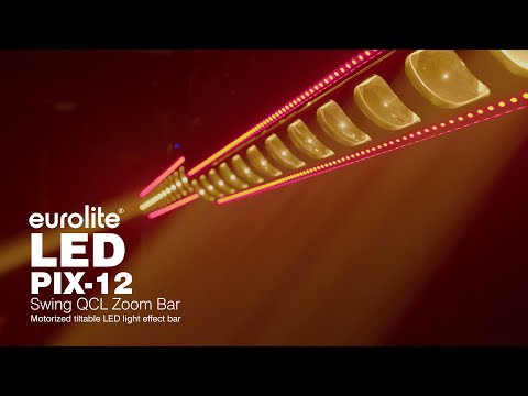 Barra EUROLITE LED PIX-12 SWING QCL Zoom