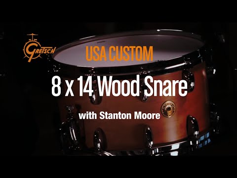 Gretsch Snare Drum USA Custom - 14" x 8" / 20 single lugs