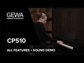 Piano digital GEWA CP510 - negro mate