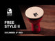 Toca Doumbek Freestyle 2 - Woodstock Purple (TF2DK-WP)