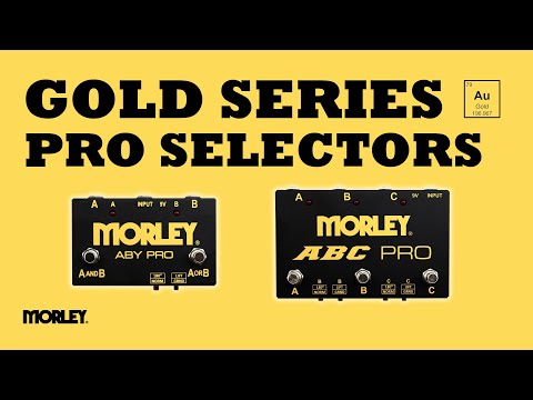 Morley ABC Pro Gold Series selector de amplificadores