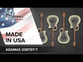 Adamas Guitarras electroacústica 2087GT Deep Contour Cutaway - Reverse Beige Burst (2087GT-7-G)