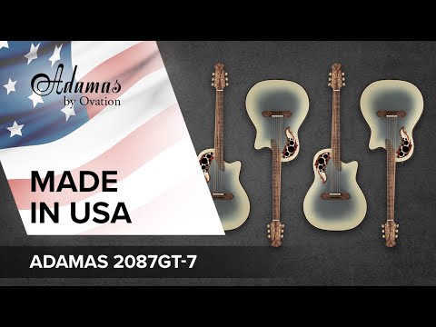 Adamas Guitarras electroacústica 2087GT Deep Contour Cutaway - Reverse Beige Burst (2087GT-7-G)