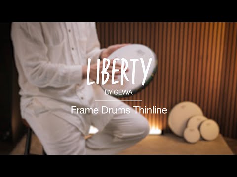 Tambores de marco GEWA Liberty Series Thinline - Set