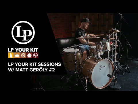 Pandereta Latin Percussion City Hi-Hat Jingle Ring - Doble fila (LP191NYD)