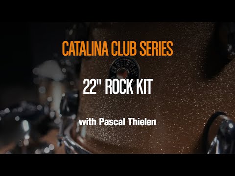 Gretsch set de cascos Catalina Club - Gloss Crimson Burst (CT1-R424-GCB)