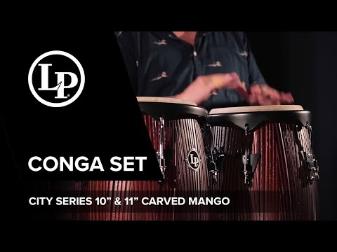 Latin Percussion set de congas City Series - 10" y 11" (LP646NY-CMW)