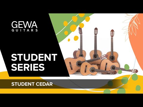 GEWA Classical guitar Student Cedar - tamaño 1/4 natural