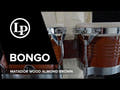 Latin Percusión Bongó Matador Wood - Almond Brown (M201-ABW)