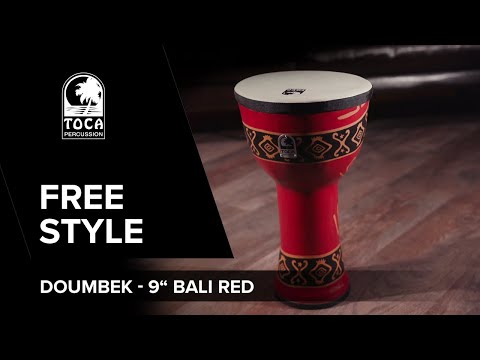 Toca Doumbek Freestyle - Rojo Bali (SFDK-9RP)