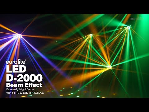 EUROLITE Efecto de haz LED D-2000