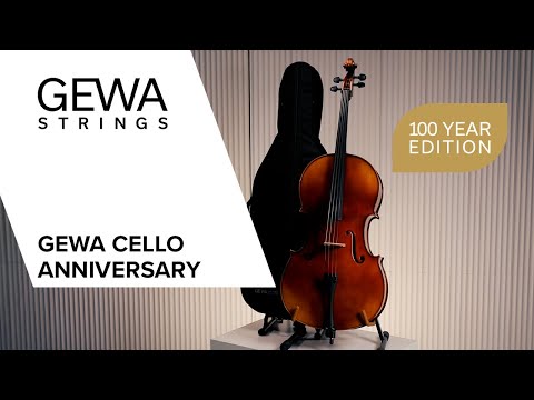 Violonchelo GEWA Anniversary 1/4, preparado con arco, funda y colofonia