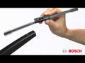 BOSCH flatblade escobilla limpiaparabrisas trasera 1 ud. 380mm (3397016087)