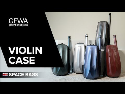 GEWA mochila para estuche de Violines Space Bag - Green 4/4 - 3/4 (33 x 67 (with bow case 79 ) x 19 cm)