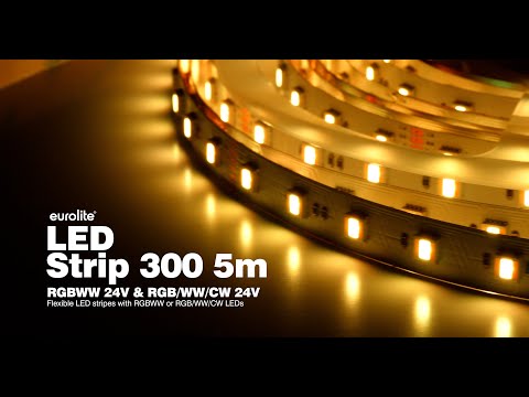 EUROLITE Tira LED 300 5m RGBWW 24V