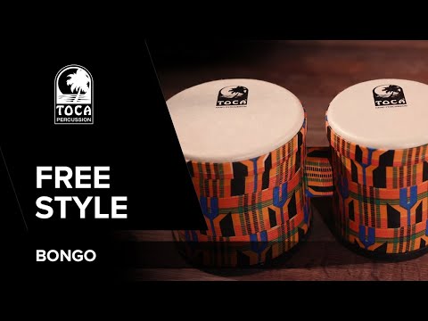 Toca Bongo Serie Freestyle - Azul (TF2B-B)