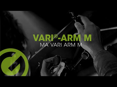 Gravity MA VARIARM M 14 - Brazo giratorio versátil con sistema de bloqueo central - 1/4" medium