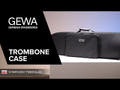 GEWA estuche moldeado para trombones Symphony - Black