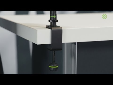 Gravity MS TM 1 B - Abrazadera de mesa para micrófono