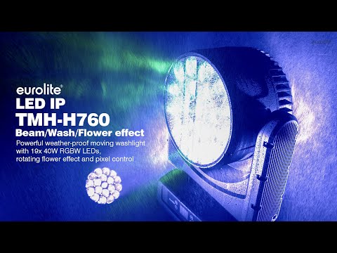 EUROLITE LED IP TMH-H760 Efecto de haz/Wash/floral