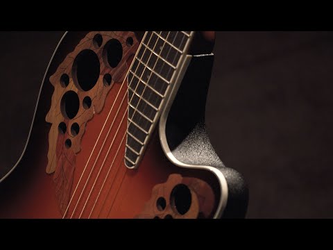Ovation E-Acoustic guitarras Celebrity Elite Mid Cutaway - Sunburst (CE44-1-G)