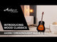 Applause Acoustic Guitar Wood Classics AAS96-1 Dreadnought Slope Shoulder - Sunburst (AAS96-1)