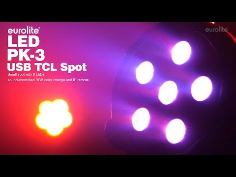 EUROLITE LED PK-3 USB TCL Foco