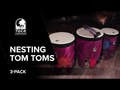 Toca Tambores encajables Tom Tom Freestyle II - 16" (TF2NT-16WP)