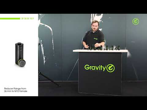 Gravity SF 36 M 6 M - Brida reductora de 36 mm a M6, macho a macho