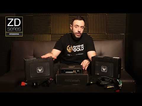 Amplificador Phoenix de 4 canales con DSP 4x70 RMS