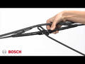BOSCH escobilla limpiaparabrisas trasero h382