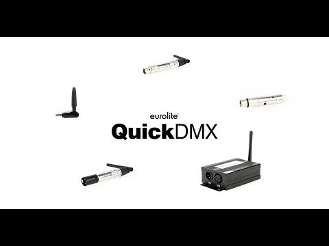 EUROLITE AKKU QuickDMX Receptor inalámbrico