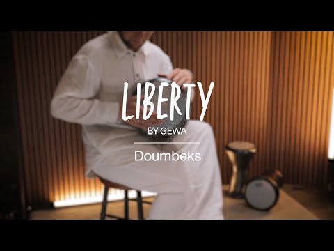 GEWA Doumbek Liberty Series de aluminio - 8"