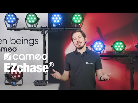 Cameo ROOT® PAR 6 WH SÆT 1 - Set incl. 4 x CLROOTPAR6WH incl. mando a distancia IR (CLPFLAT1REMOTE)