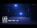 EUROLITE LED Estroboscópico SMD PRO 132 DMX RGB