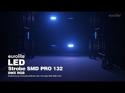 EUROLITE LED Estroboscópico SMD PRO 132 DMX RGB
