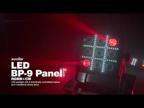 Panel EUROLITE LED BP-9 RGBW+CW