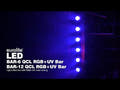 EUROLITE LED BAR-12 QCL RGB+UV Barra