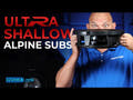 Alpine RS-W10D4 Shallow Type-R subwoofer de 10" 4+4 Ohm