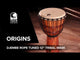 Toca Djembe Origins Series - Celtic Knot (TODJ-12CK)