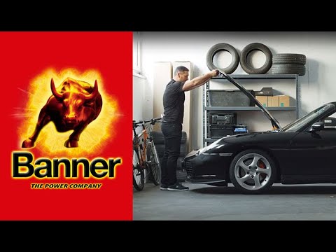 BANNER Cargador de batería 2A/6-12V totalmente automático