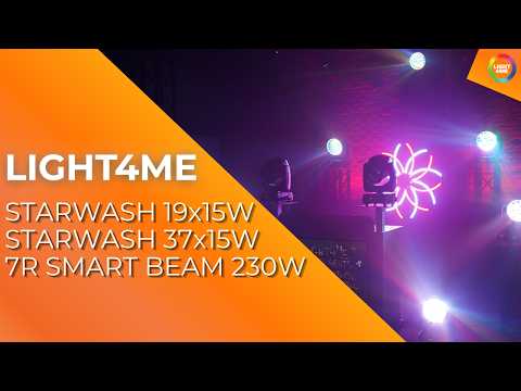 Light4Me 7R Smart Beam 230W Cabezas Móviles Beam