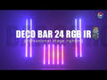 Light4Me Deco Bar 24 RGB IR Barras LED + mando a distancia