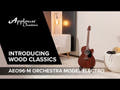 Applause guitarra eléctrica-acústica Wood Classics AEO96-M Orchestra Model Electro - Natural Matt (AEO96-M)