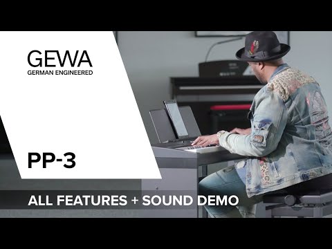 GEWA Piano portátil PP-3 - Soporte PP-3