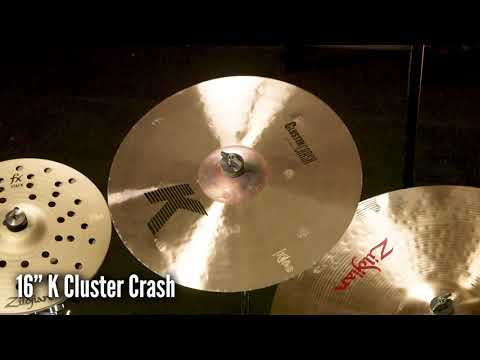 Zildjian 16" K Cluster Platillo crash