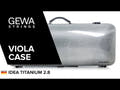 GEWA Estuche de viola case Idea 2.8