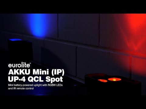 EUROLITE AKKU Mini UP-4 QCL Foco MK2