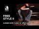 Toca Djembe Freestyle II Rope Tuned - African Sunset (TF2DJ-12AFS)